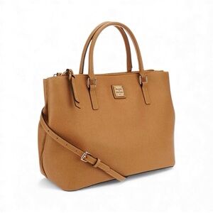 NWOT Dooney & Bourke XL Three Sections Satchel SU027 CM
